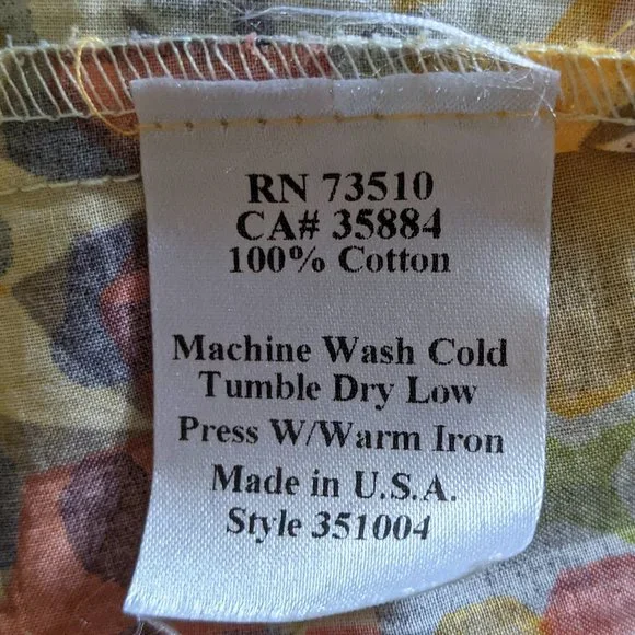 Ivy Jane Ditzy Floral Tunic Yellow Orange XS Flower Child Hippie Bohemian Retro - Picture 10 of 10